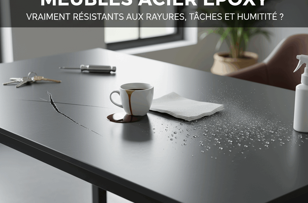 Meubles Acier Époxy Vraiment Résistants aux Rayures Tâches et Humidité ?